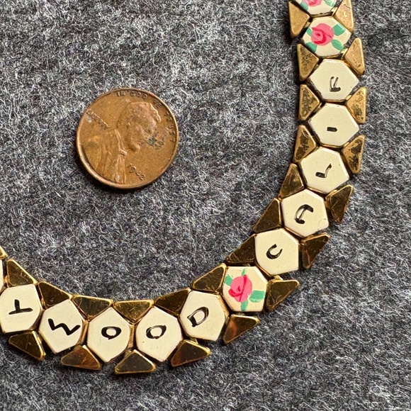 Vintage 1950's Hollywood California Enameled Souvenir Bracelet - Retro Hollywood - Picture 8 of 9